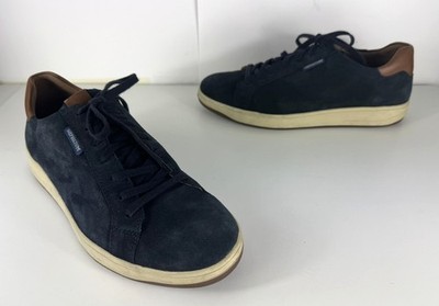Mephisto Hasko Blue Suede Lace Up City Hiker Air Jet Men's Shoes US 9.5
