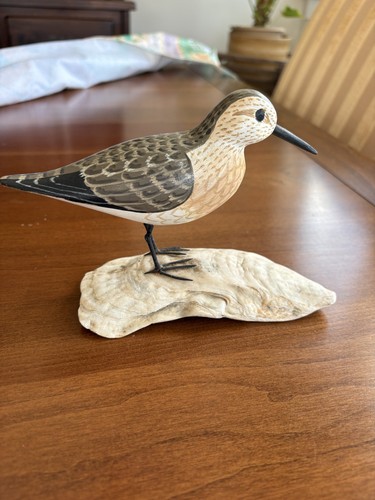 Harry Shourds Sandpiper carving, 1972