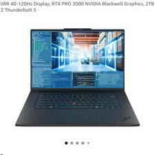 Lenovo ThinkPad P1 Gen 8 16in Touch Core Ultra 9 285H 64GB 2TB RTX PRO 2000 3.2K