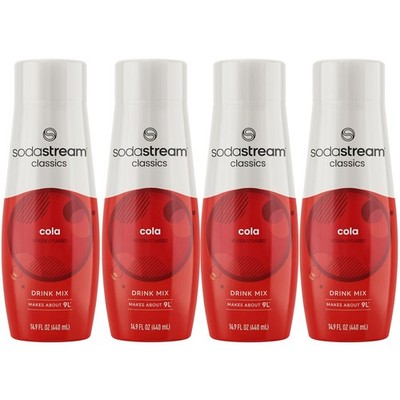 SodaStream Cola, 14.8 Fl Oz (Pack of 4) 14.9 
