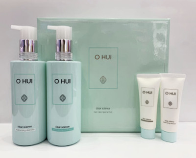 O HUI Clear Science Hair Care Special 2pcs Set Premium Shampoo Conditioner