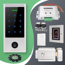 HOMSECUR IP66 APP WIFI RFID Access Control Set Electric rim lock