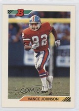 1992 Bowman Vance Johnson #375 0a1