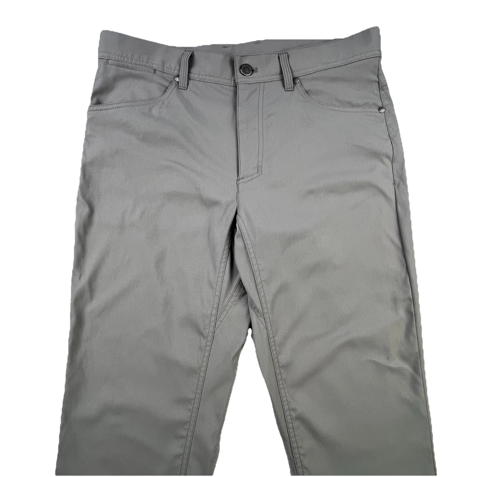 LL Bean Venture Pants Mens 32x32 Fits 32x30 Gray Performance Stretch Hiking