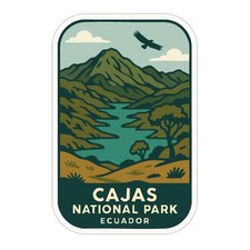 Cajas Ecuador Iron On Heat Transfer Vinyl HTV Die-Cut World National Parks