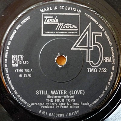 Four Tops - Still Water Love - Used Vinyl Record 7 - K1362z