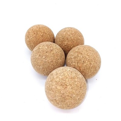 Kork Kugel für Nautik, Angeln, Basteln, Tischkicker aus Presskork - Ball vegan