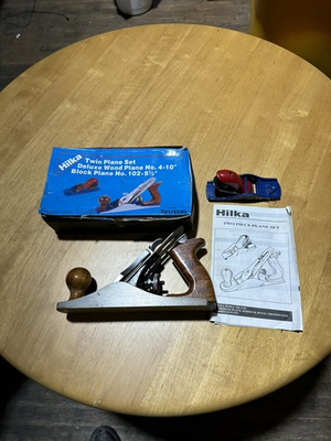 #ad Vintage Hilka 4 Plane And Mini Plane Boxed GBP 20.00