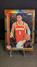 2025-26 Topps Chrome #56 Jalen Johnson Basketball Skin Refractor SP Hawks NBA 