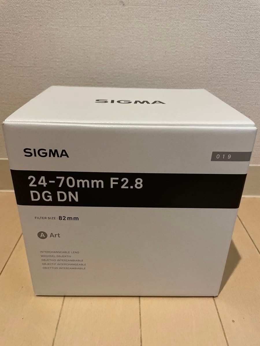 SIGMA24-70mm F2.8DGDN II 美品 元箱ケース付き ソニー シグマ （レビュープレゼント）シグマ 24-70mm F2.8 DG DN II