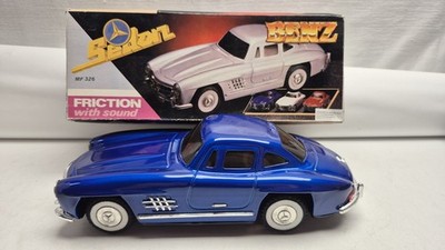 Sedan Benz Friction mit Sound Model, MF 326, Blechspielzeug, OVP