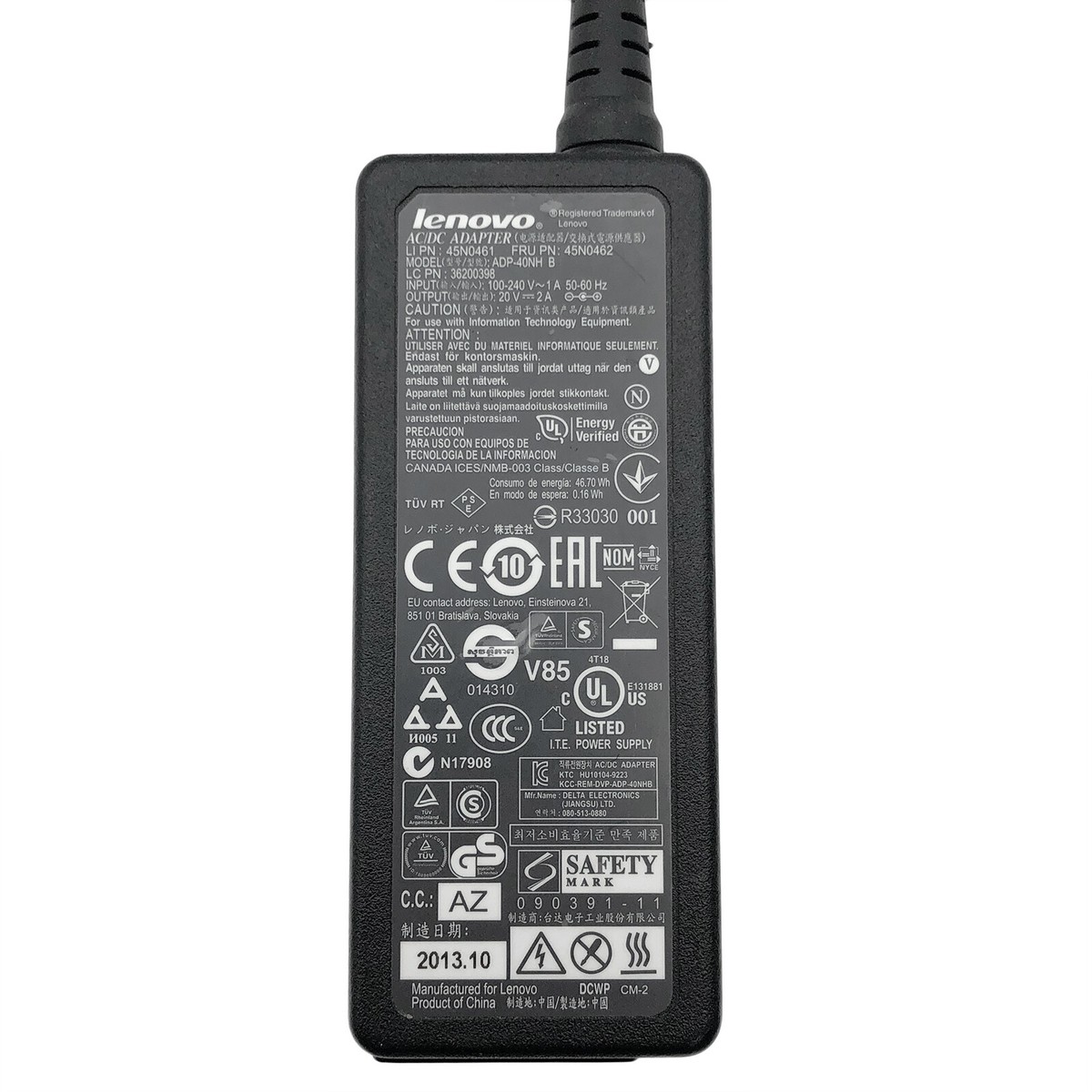 Station D'accueil Lenovo ThinkPad USB 3.0 – 4K, Modèle 03X6059 (occasion)