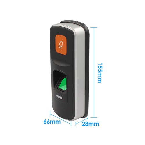 Fingerprint & RFID ID Card Reader Access Attendance Control System Security - Picture 2 of 14