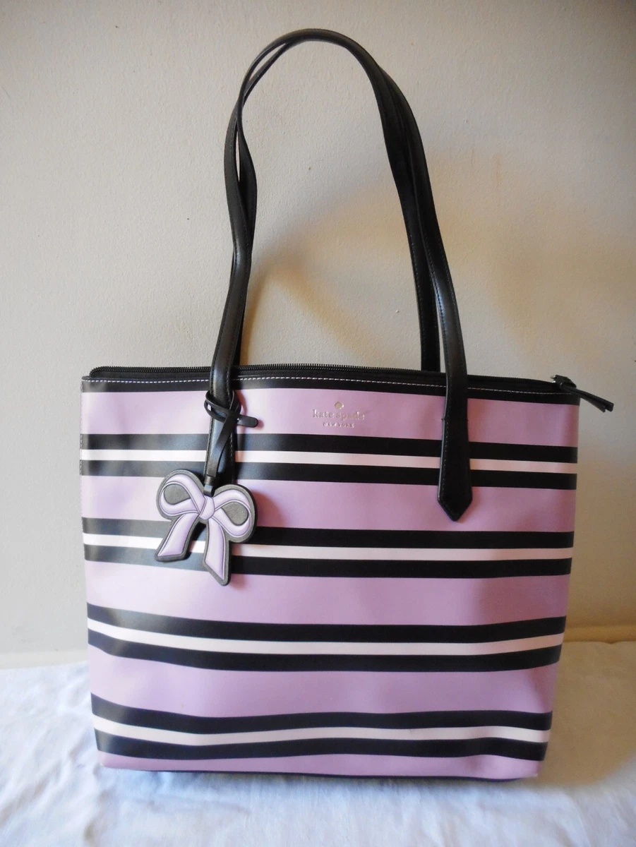 Black and store pink purse
