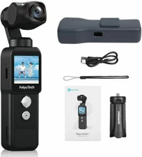 FeiyuTech Pocket 2 Handheld 3-Axis Gimbal Wide-Angle Lens 4K Action Camera 130°