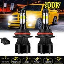 9007 LED Headlight Bulbs Kit Hi&Low Beam for Dodge Ram 1500 2500 3500 1999-2005