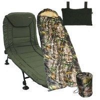 Deluxe Carp Fishing Bedchair Sleeping Bag Pillow Recliner Bed Chair Ngt Cm Deluxe Carp Fishing Bedchair Sleeping Bag Pillow Recliner Bed Chair Ngt Cm