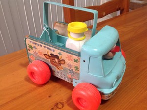 fisher price pull wagon