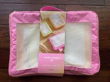 Brand New Stoney Clover Lane X Target - 3pc Packing Cube Set Pink Orange Yellow