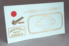 PRE CUT ERICSSON LINE SWITCH AF210 WATER SLIDE DECAL for TELEPHONE  RESTORATION