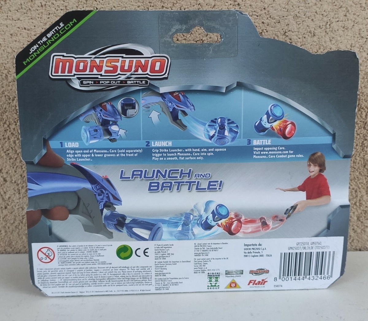 Combat 7760 – Figurine – Core Launcher – Monsuno – Strike Launcher