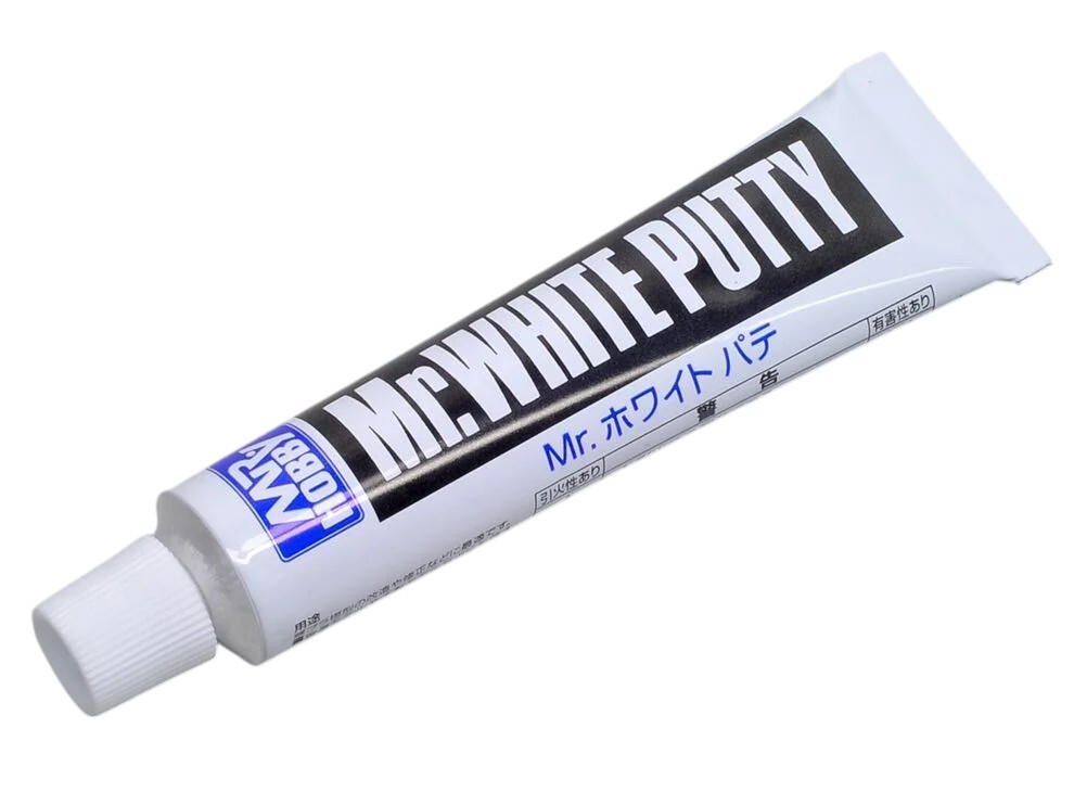 Gunze GSI Mr.Hobby P118 White Putty (25g) – For Plastic Model Kits