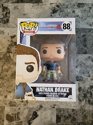  Funko POP Games: Uncharted Action Figure - Nathan Drake : Toys  & Games