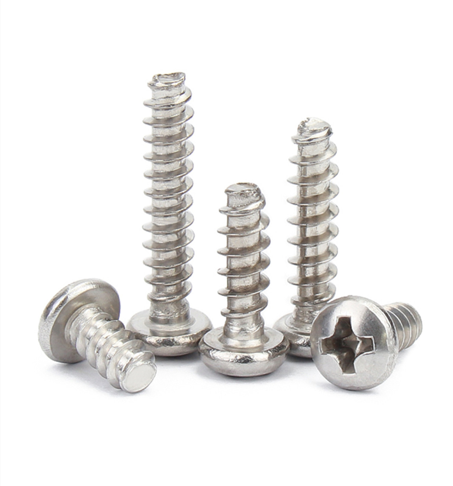 Stainless Steel Screw Ss304 Pan/flat Head Self Tapping Screw Assortment