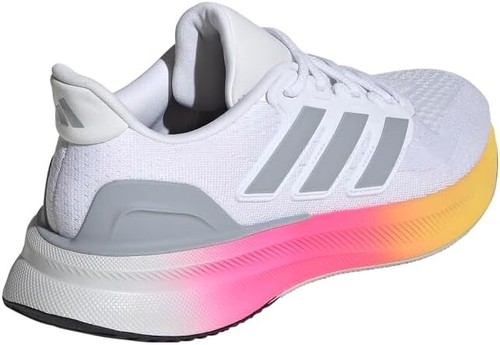 adidas Women's Ultrarun 5 Running Sneaker White/Halo Silver/Black - Picture 7 of 7
