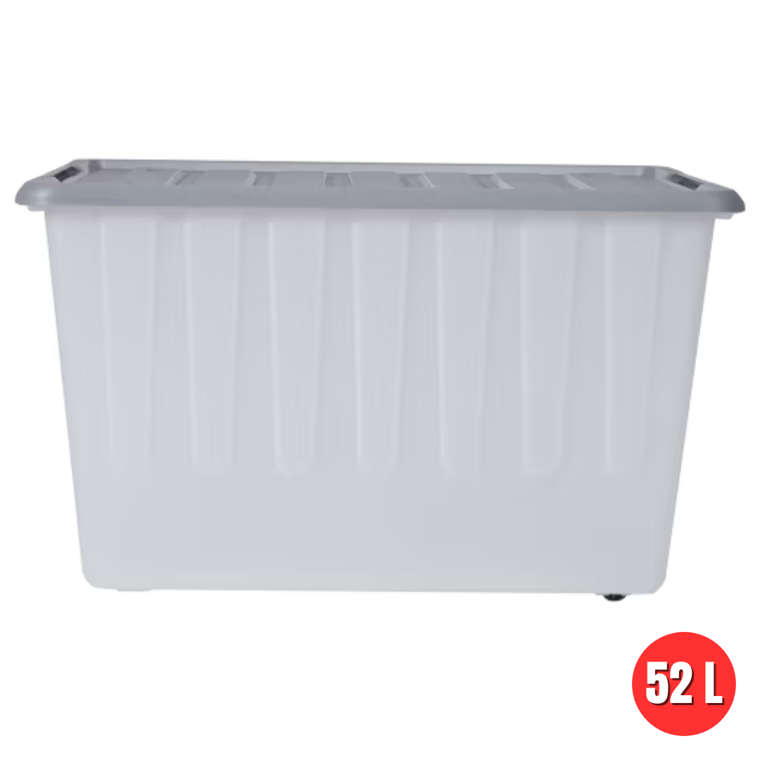 Large Moveable Storage Box Heavy Duty Plastic Tub Storage Box Large
