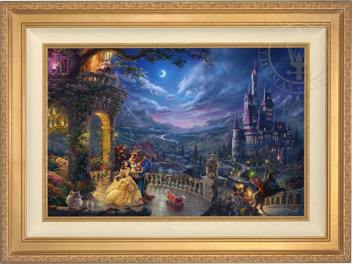 Country Living – Thomas Kinkade Brushwork (フレームBurl