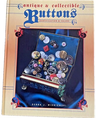 Book Antique and Collectible Buttons Reference Collector History ...
