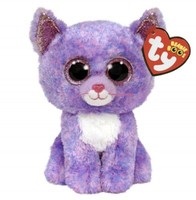 "Ty Beanie Boos \"Katze Lavender\" Ca. 15Cm #362486"