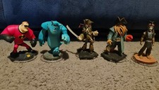 DISNEY INFINITY Mr Incredible, Sully, Jack Sparro, Davy Jones, Tonto- Free Post!