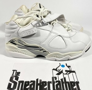 Air Jordan 8 Retro Low 'White Metallic 