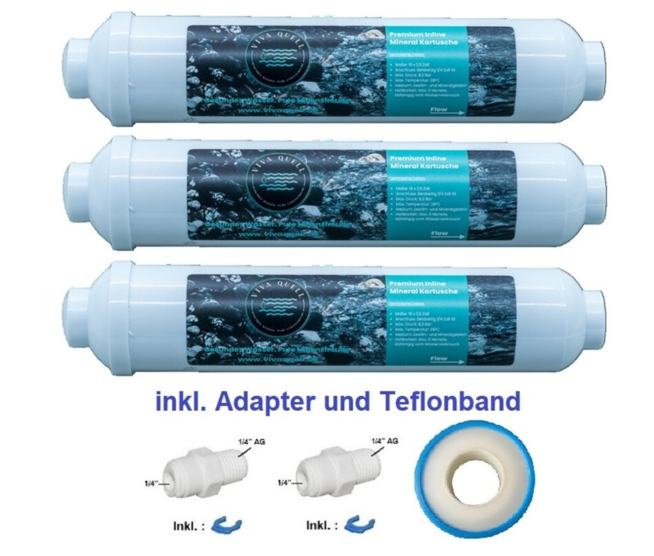 Osmose Mineral Nachfilter Umkehrosmose Osmoseanlage Trinkwasser Patrone Filter