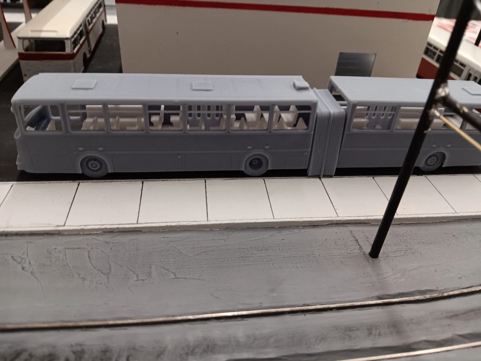 3D print 1/87 scale model kit Ikarus 286 / Orion III Transit Bus TTC (HB004) - Image 2 of 4