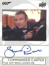 2019 James Bond Collection A-SR Shane Rimmer as Commander Carter Autograph Card!