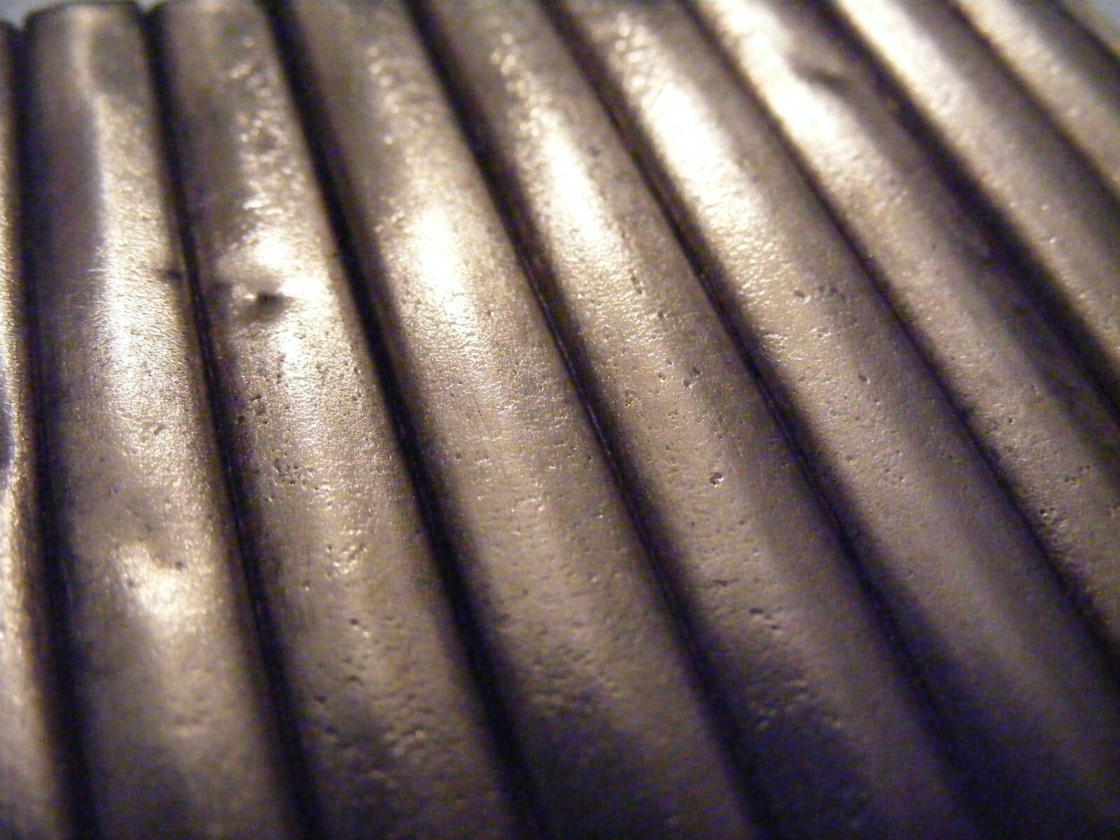 Apollo Saturn H-1 Rocket Engine Inconel Silver Alloy Flight Hardware Section 5