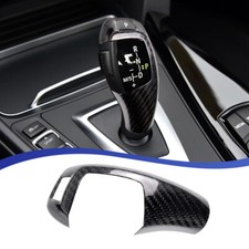 Carbon Fiber Style Shift Cover Accessories For Bmw X3 X4 X5 X6 F30 F10 F20 F34