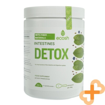 Ecosh Darm Detox 260g Pulver Verdauungs Und Darm System Ergänzung