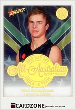 2013 Select AFL Future Force All Australia Team AA19 Mitch Honeychurch