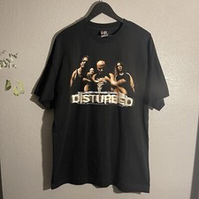 Y2K 2000 Disturbed Band Tee On A Giant Tag Sz.XL