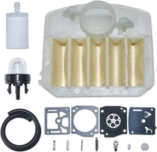 Tune Up Carburetor Repair Kit For Husqvarna 340 345 350 351 353 346XP 340e 345e