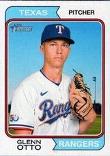 2023 Topps Heritage #210 Glenn Otto Texas Rangers