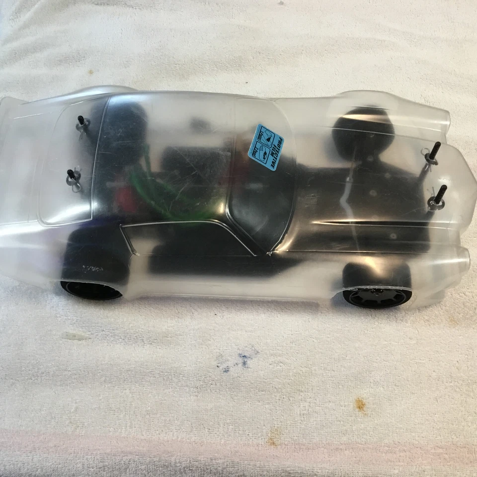 Kit coche panorámico deportivo escala 3,2 1/10 con carrocería Camaro 1970 Foto 4 de 4