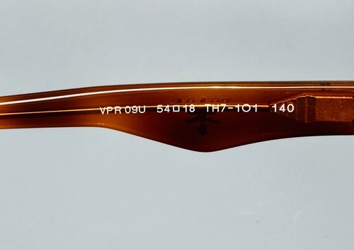 Prada PR 09UV TH 7101 Women Eyeglasses 54-18-140mm- Brown- 100% Authentic - Picture 5 of 6