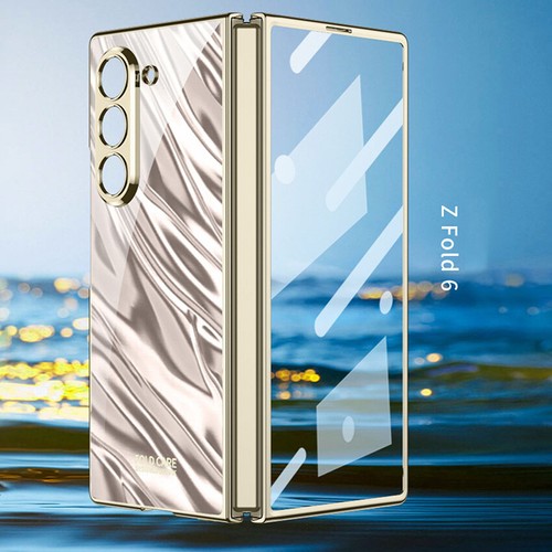 Für Samsung Galaxy Z Fold 6 Luxury Plating PC Hülle mit Displayschutz Cover - Bild 6 von 12