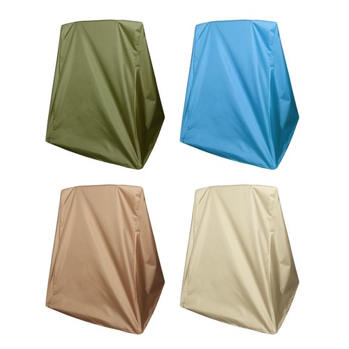 Housse De Siège Bateau Imperméable En Tissu Oxford 210D - Taille 56x61x64cm, Grise, Avec Cordon De Serrage Pour Protection Extérieure