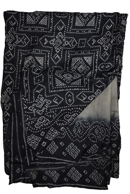 FNC Vintage Double Shaded Sarees Pure Silk Solid Printed Saree Fabric 5 Yard